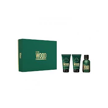 Dsquared² Green Wood - EDT 50 ml + gel de duș 50 ml + balsam după ras 50 ml