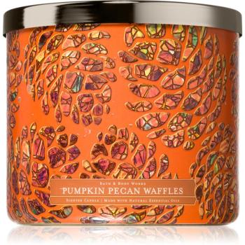 Bath & Body Works Pumpkin Pecan Waffles lumânare parfumată 411 g