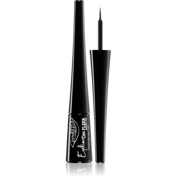 puroBIO Cosmetics On Fleek eyeliner cu pensula 3 ml