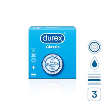 Durex Prezervative Classic 3 buc.
