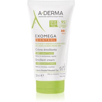 A-Derma Exomega Control cremă hidratantă pentru piele foarte sensibila sau cu dermatita atopica 50 ml