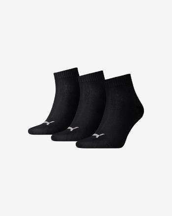 Puma Set de 3 perechi de șosete Negru