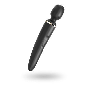 Satisfyer Vibrator - cap de masaj Wand-er Woman Černá