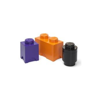 Cutii de depozitare pentru copii din plastic 3 buc.  Box – LEGO®