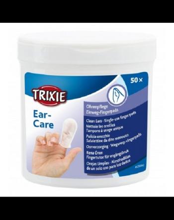 TRIXIE Ear Care tampoane degete pentru curatare urechi caini si pisici