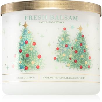 Bath & Body Works Fresh Balsam lumânare parfumată 411 g