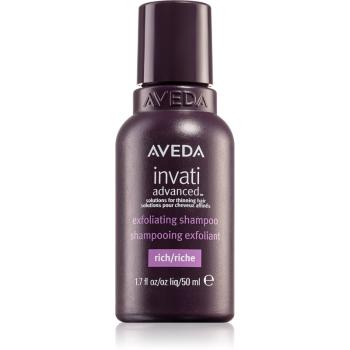 Aveda Invati Advanced™ Exfoliating Rich Shampoo curatarea profunda a scalpului cu efect exfoliant 50 ml