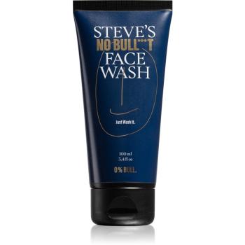 Steve´s  No Bull***t Face Wash gel de curățare facial pentru bărbați 100 ml
