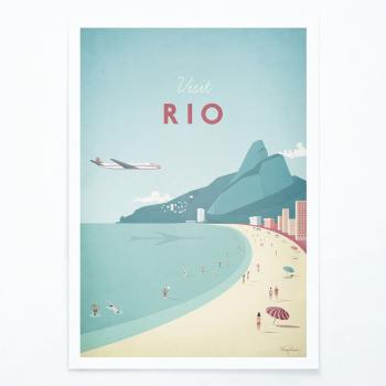 Poster Travelposter Rio, A2