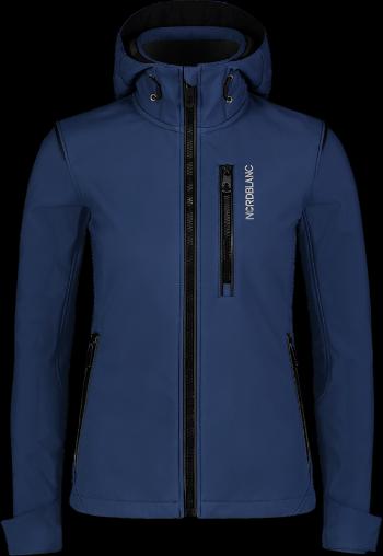 Femei izolate jachetă softshell Nordblanc Strălucire albastru NBWSL7578_SRM