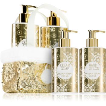 Vivian Gray Golden Glitters Vanilla & Patchouli set cadou (de maini)