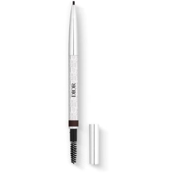 DIOR Diorshow Brow Styler creion pentru sprancene cu pensula culoare 05 Black 0,09 g