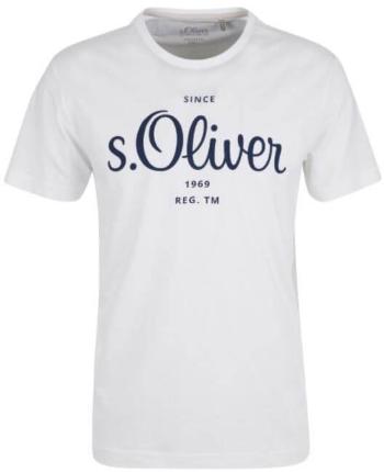 s.Oliver Tricou pentru bărbați Regular Fit 130.11.899.12.130.2057432.0100 M