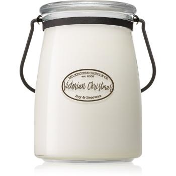 Milkhouse Candle Co. Creamery Victorian Christmas lumânare parfumată  Butter Jar I. 624 g
