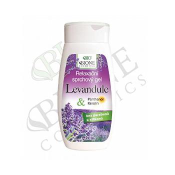 Bione Cosmetics Gel de duș relaxant Lavandă 260 ml