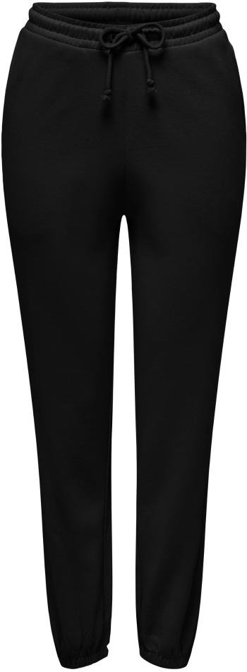 Jacqueline de Yong Pantaloni de trening pentru damă JDYPARIS Loose Fit 15300625 Black L/32