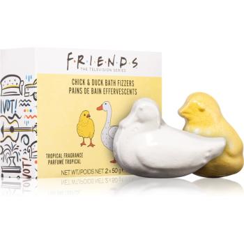 Friends Chick and Duck bombă de baie 2x50 g