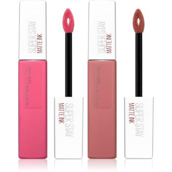 Maybelline Make-Up Set set de rujuri(cu efect matifiant)