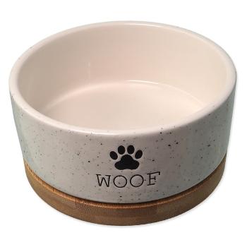 Bol pentru animale pentru câini din ceramică ø 13 cm Dog Fantasy WOOF – Plaček Pet Products