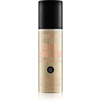 Makeup Revolution Glow Revolution spray iluminator pentru față și corp culoare Eternal Gold 200 ml