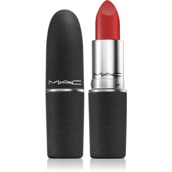 MAC Cosmetics  Powder Kiss Lipstick ruj mat culoare Lasting Passion 3 g