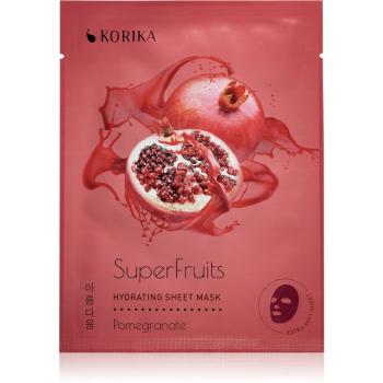 KORIKA SuperFruits mască textilă hidratantă Pomegranate 25 g