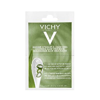 Vichy Mască calmantă cu aloe vera (Soothing Aloe Vera Mask) 2 x 6 ml