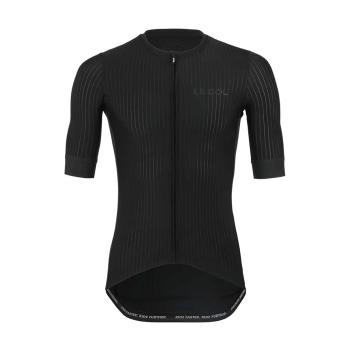 
                 LE COL Tricou de ciclism cu mânecă scurtă - PRO AERO - negru  
            