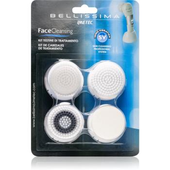 Bellissima Refill Kit For Face Cleansing 5057 cap de schimb pentru periuța de curățare pentru corp 5057 Bellissima Face Cleansing 4 buc
