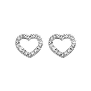 Hot Diamonds Cercei de argint Hot Diamonds Love DE535