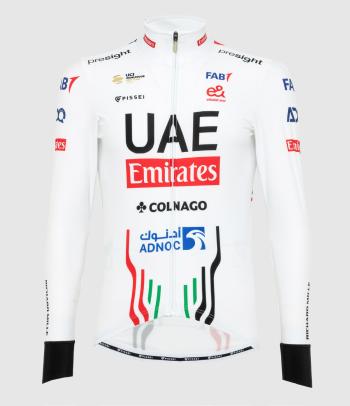 
                         Tricou de cilism pentru iarnă cu mânecă lungă - UAE TEAM EMIRATES 2024 
                