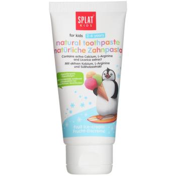 Splat Kids pasta de dinti naturala pentru copii aroma Fruit Ice-Cream (2 - 6) 50 ml