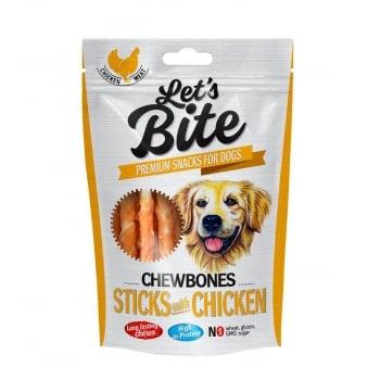 Brit Lets Bite Chewbones Sticks With Chicken 300 g