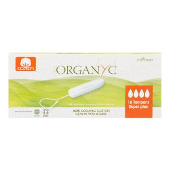 Organyc Tampoane super plus BIO bumbac 16 buc