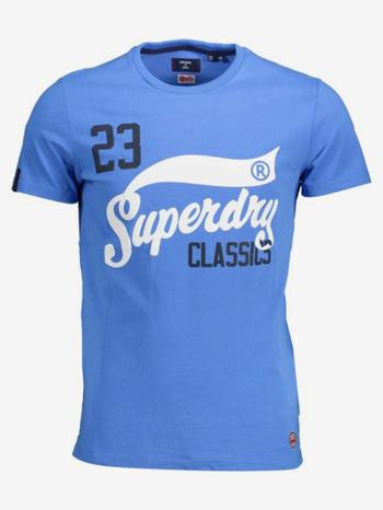 SuperDry Collegiate Graphic Tricou Albastru