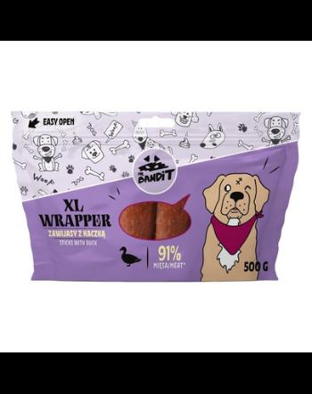 MR. BANDIT Wrapper XL Fasii din rata pentru caini 500 g