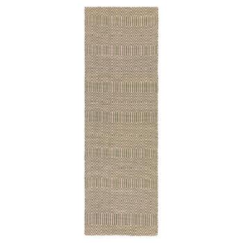 Covor tip traversă din lână maro 66x200 cm Sloan – Asiatic Carpets