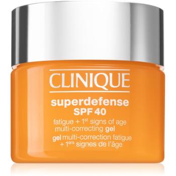 Clinique Superdefense™ SPF 40 Fatigue + 1st Signs of Age Multi Correcting Gel Crema impotriva primelor semne de imbatranire pentru toate tipurile de t