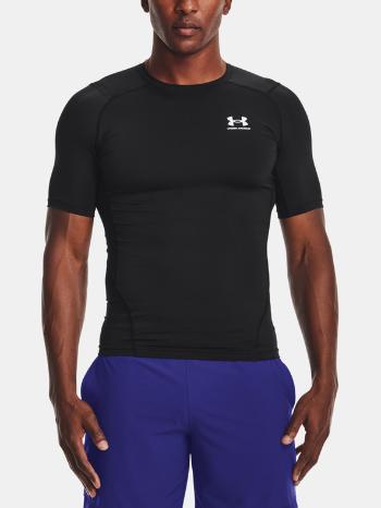 Under Armour HG Armour Comp SS Tricou Negru