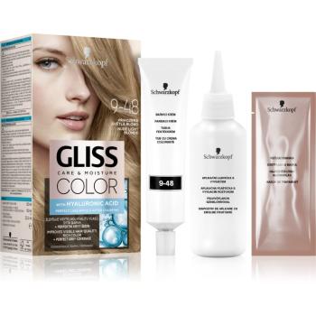 Schwarzkopf Gliss Color Culoare permanenta pentru par culoare 9-48 Nude Light Blonde 1 buc