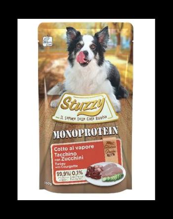 STUZZY Dog Monoprotein hrană hipoalergenică pentru câini, curcan și dovlecei 150 g