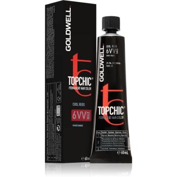 Goldwell Topchic Permanent Hair Color culoare par culoare 6 VV MAX 60 ml