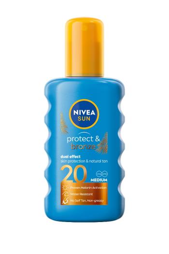 Nivea Spray de bronzare care susține bronzul SPF 20 Sun Protect & Bronze (Sun Spray) 200 ml