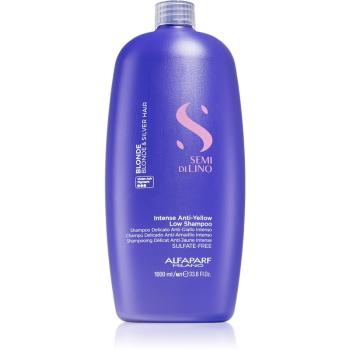 Alfaparf Milano Semi di Lino Blonde șampon nuanțator pentru parul blond cu suvite 1000 ml