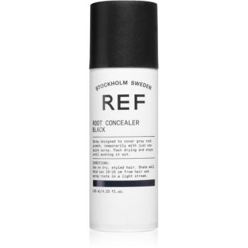 REF Root Concealer spray instant pentru camuflarea rădăcinilor crescute culoare Black 125 ml