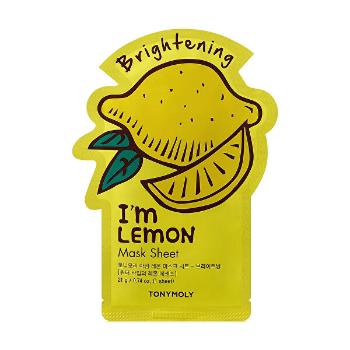 Tony Moly Mască iluminatoare din pânză I`m Lemon (Brightening Mask Sheet) 21 ml