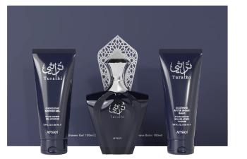 Afnan Turathi Blue - EDP 90 ml + balsam după ras 100 ml + gel de duș 100 ml