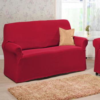 Husa pentru canapea cu 2 locuri - rosie