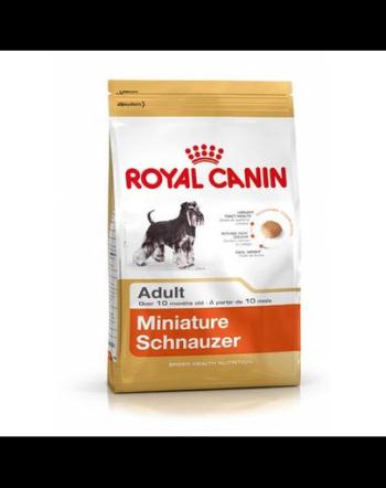 ROYAL CANIN Hrana uscata pentru cainii adulti din rasa Miniature schnauzer 7.5 kg + geanta de cumparaturi