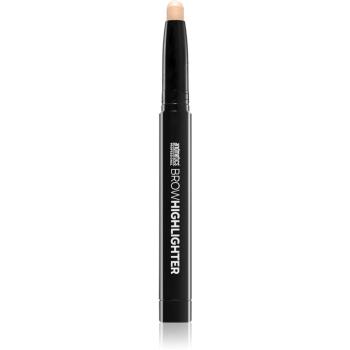 andmetics Professional Brow Higlighter creion pentru sprâncene, cu efect de iluminare 1,4 g